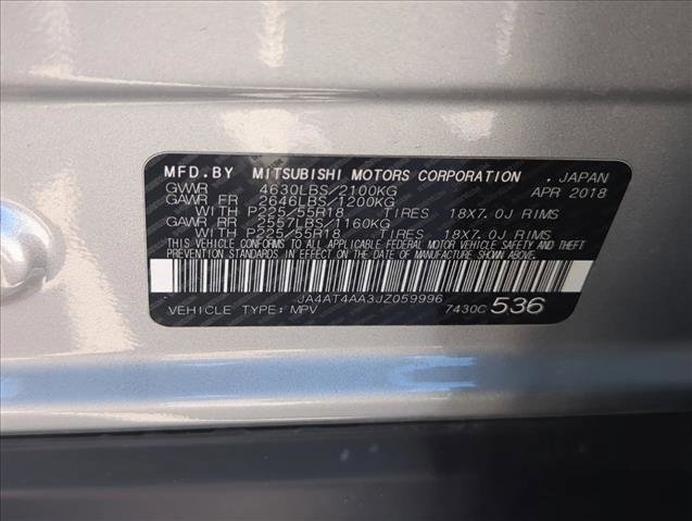 Used 2018 Mitsubishi Eclipse Cross LE image 2