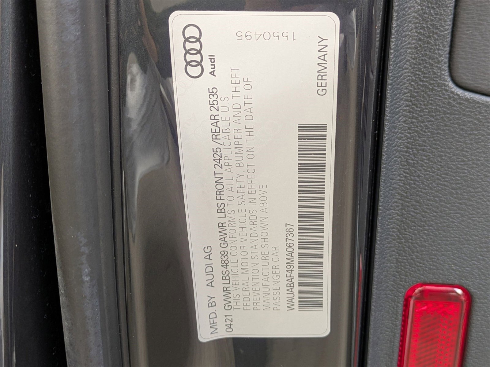 Used 2021 Audi A4 2.0T Premium w/ Convenience Package image 17