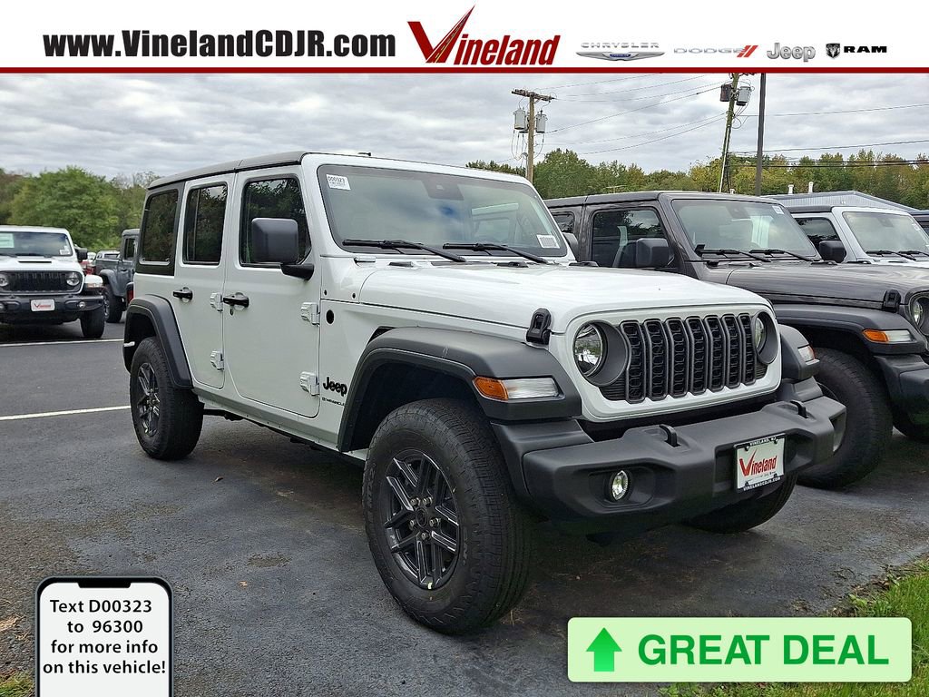New 2025 Jeep Wrangler Unlimited Sport AWD/4WD image 1