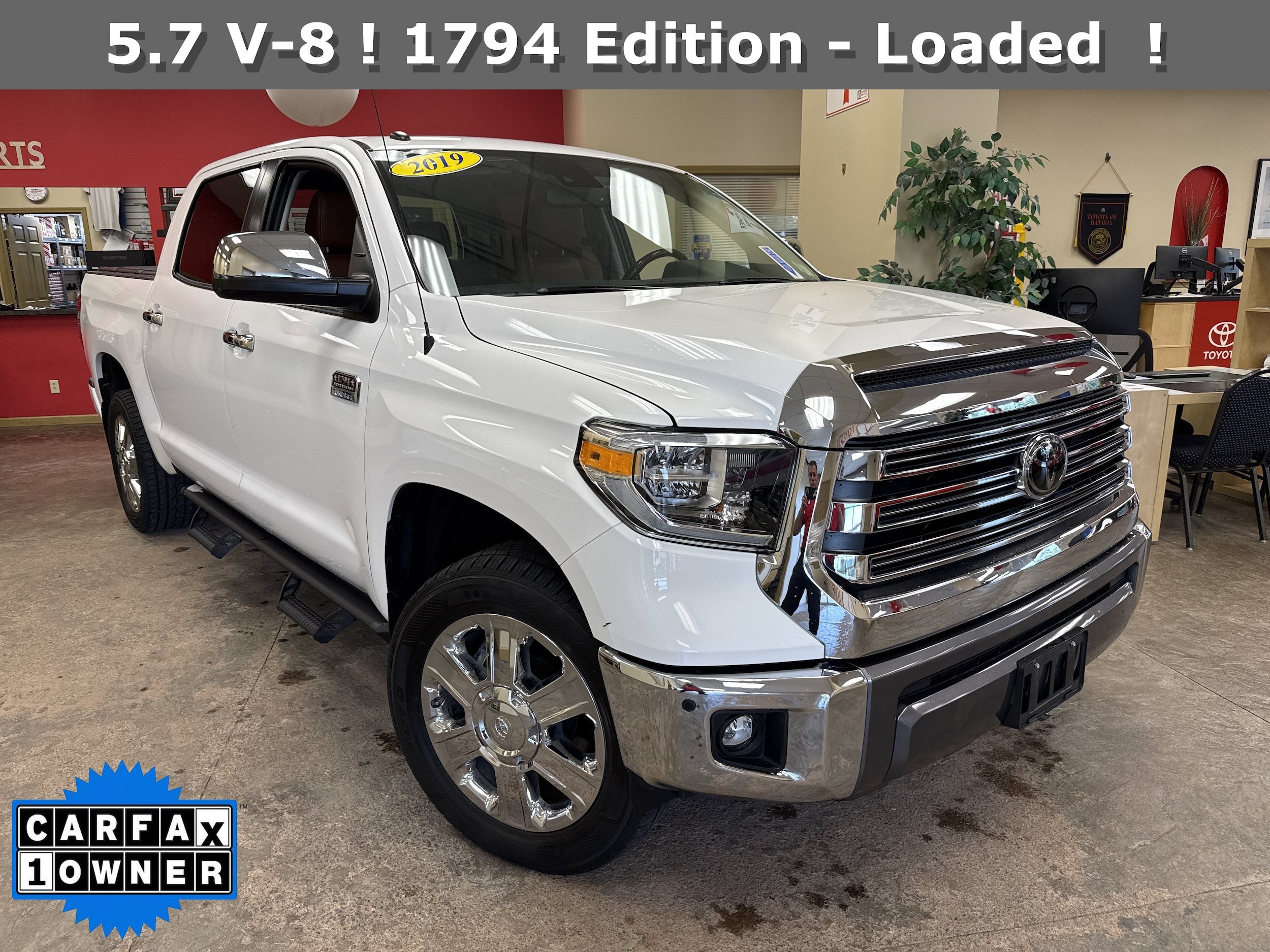 Used 2019 Toyota Tundra 1794 Edition AWD/4WD image 1