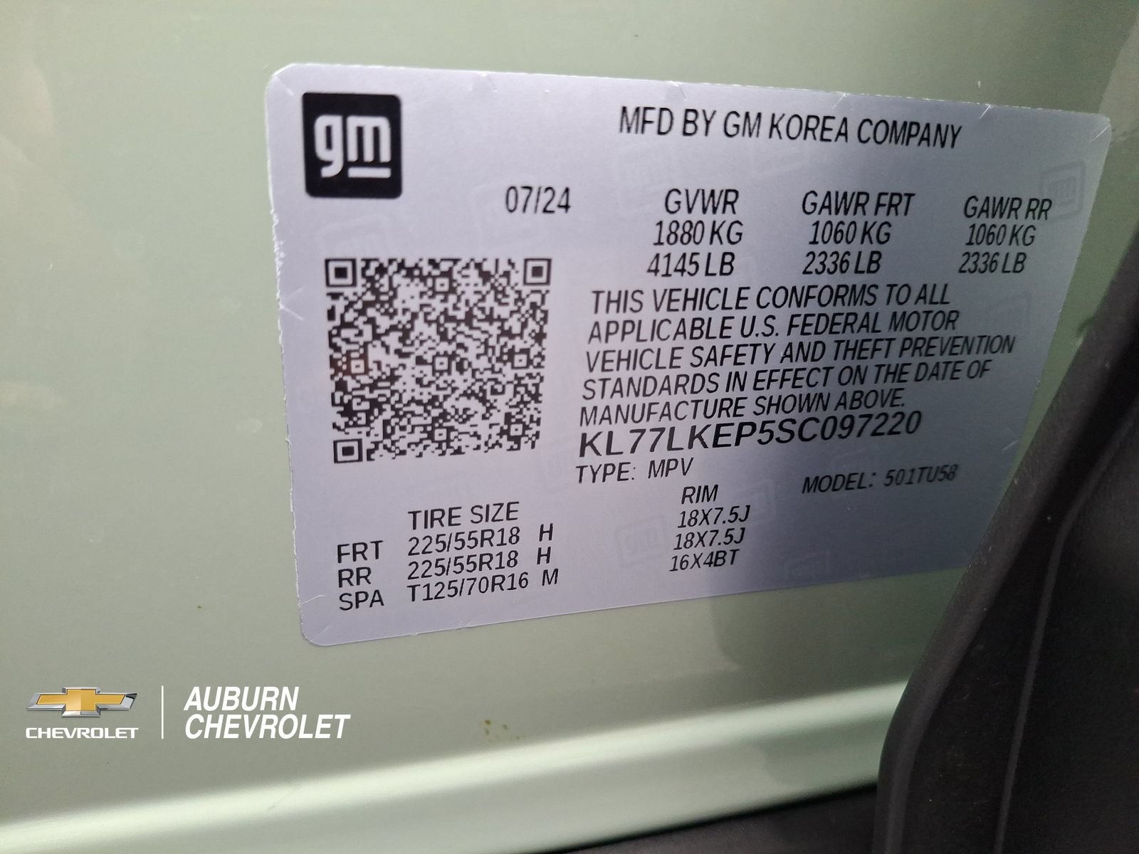 Used 2025 Chevrolet Trax ACTIV w/ Driver Confidence Package FWD image 27
