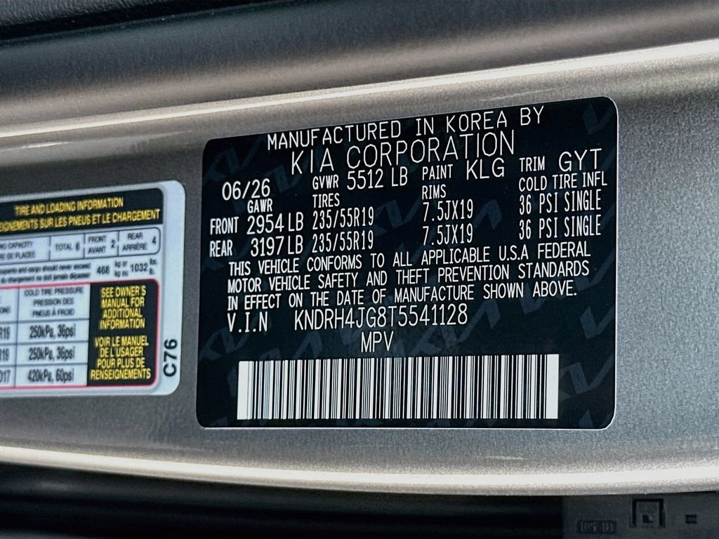 New 2026 Kia Sorento EX w/ EX Premium Package FWD image 34