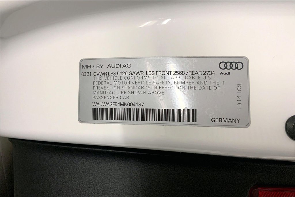 Used 2021 Audi A5 2.0T Premium Plus w/ Premium Plus AWD/4WD image 32
