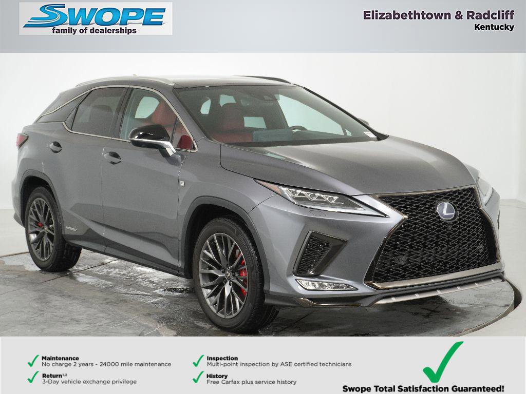 Used 2021 Lexus RX 450h F Sport w/ Cold Weather Package (CT)