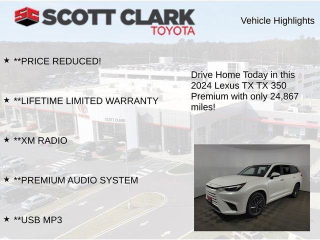 Used 2024 Lexus TX 350 AWD w/ Technology Package image 13