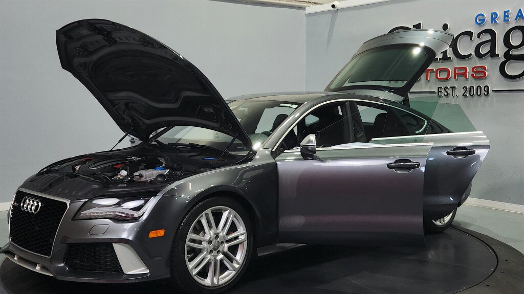 Used 2014 Audi RS 7 Prestige w/ Matte Aluminum Optic Package AWD/4WD image 17