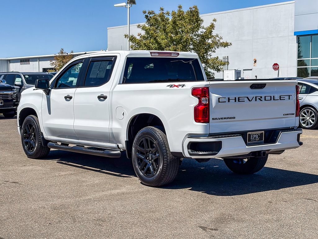 Used 2024 Chevrolet Silverado 1500 Custom w/ LPO, Dark Essentials Package AWD/4WD image 2
