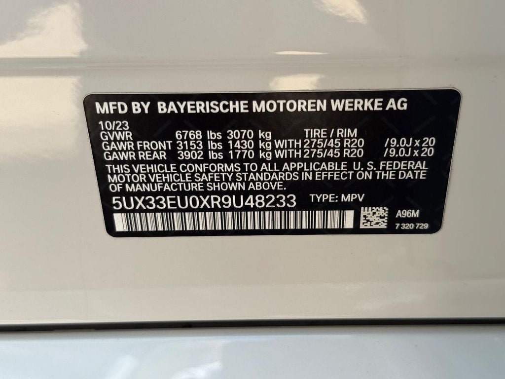 Used 2024 BMW X5 M60i AWD/4WD image 24