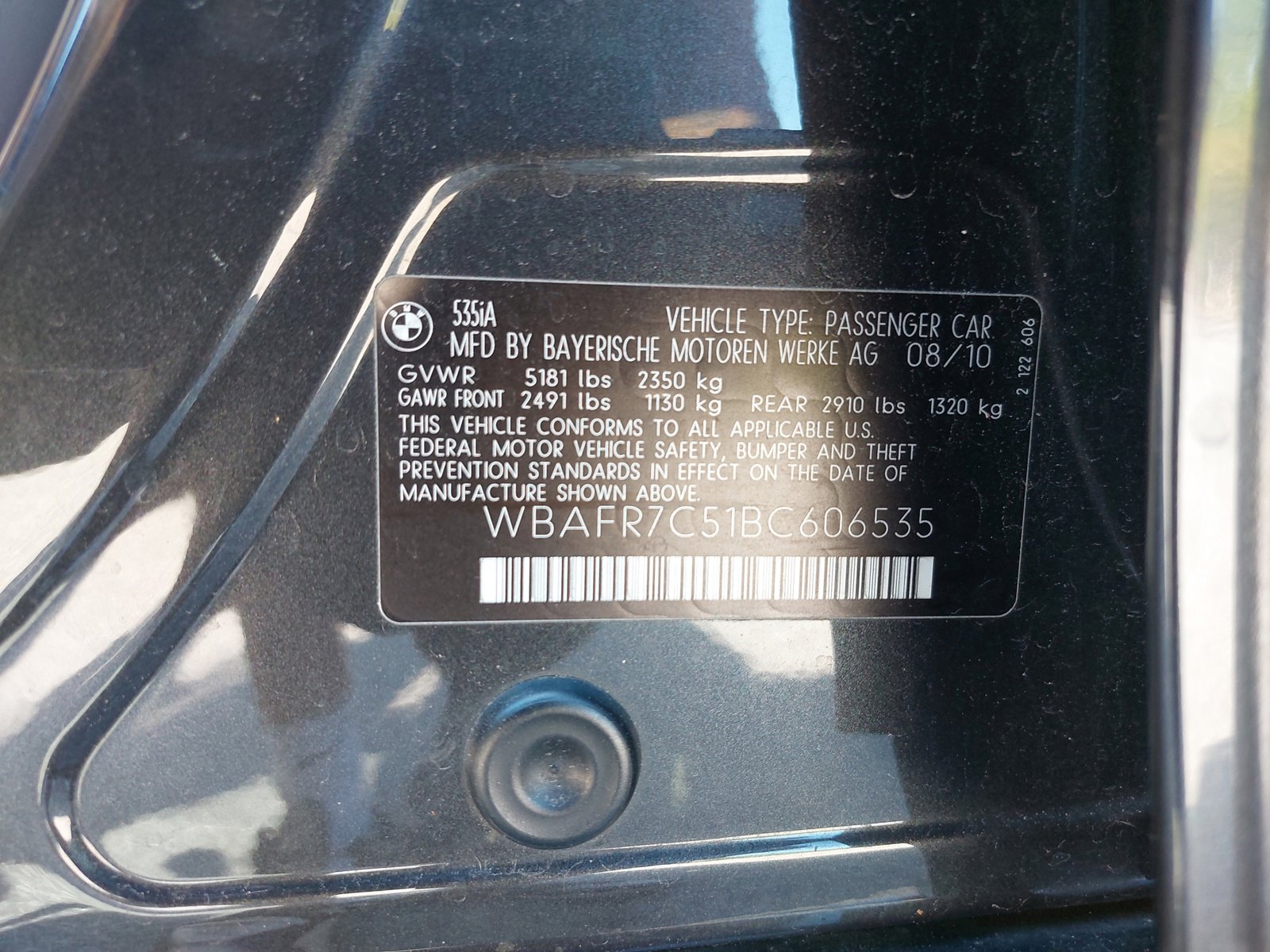 Used 2011 BMW 535i Sedan image 37