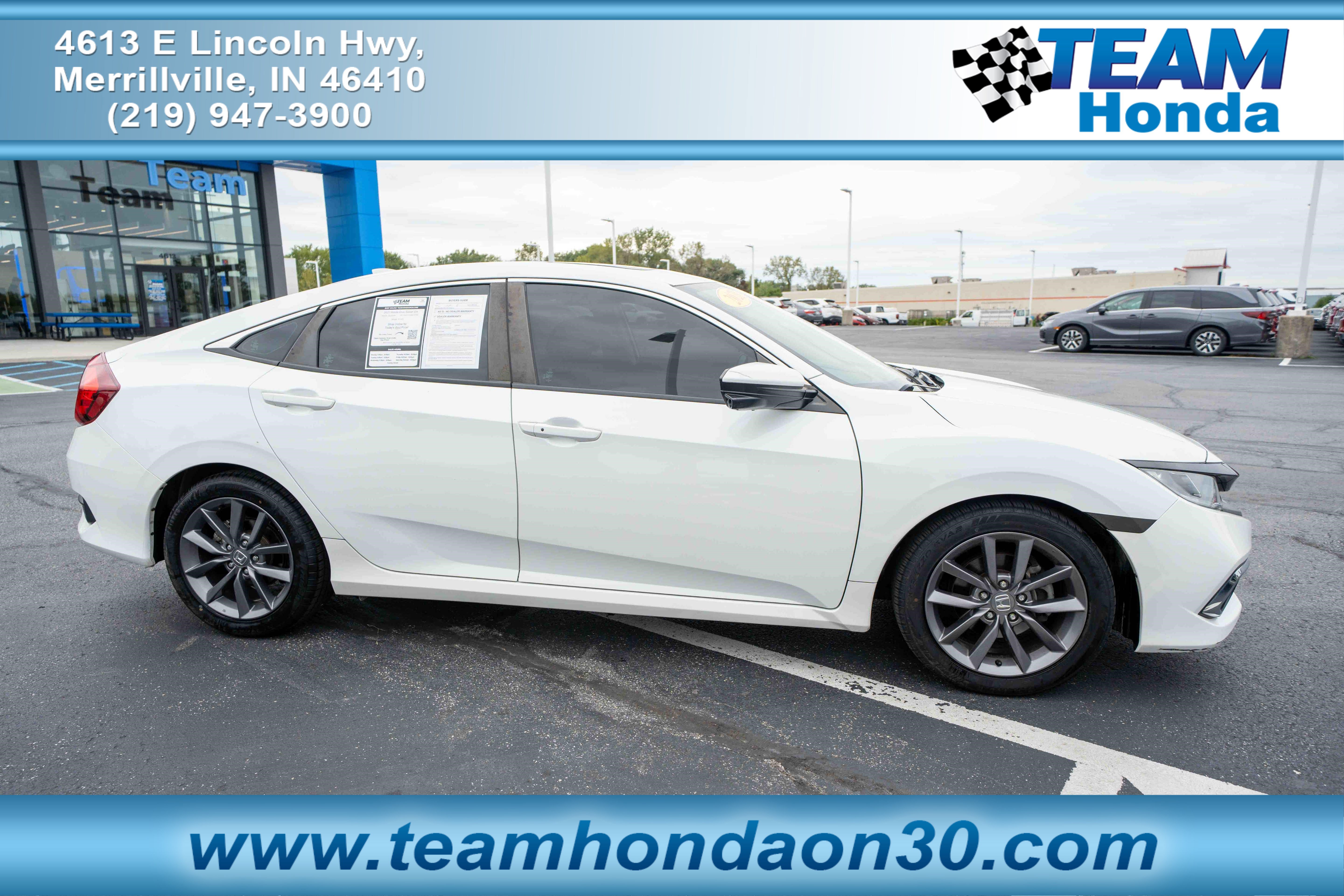 Used 2021 Honda Civic EX image 1
