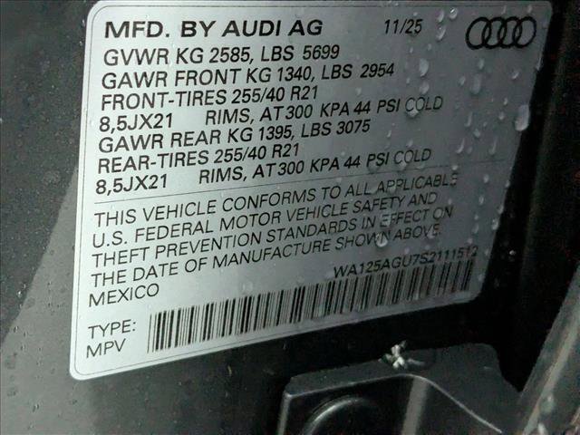 New 2025 Audi SQ5 Premium Plus image 20