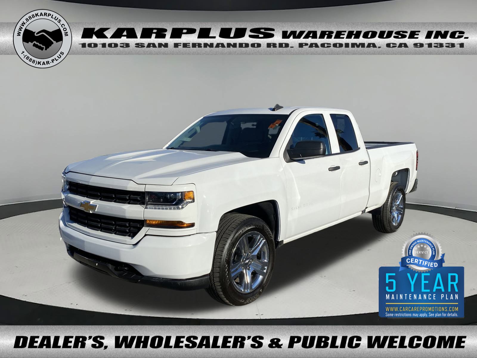 Used 2019 Chevrolet Silverado 1500 Custom w/ Custom Convenience Package
