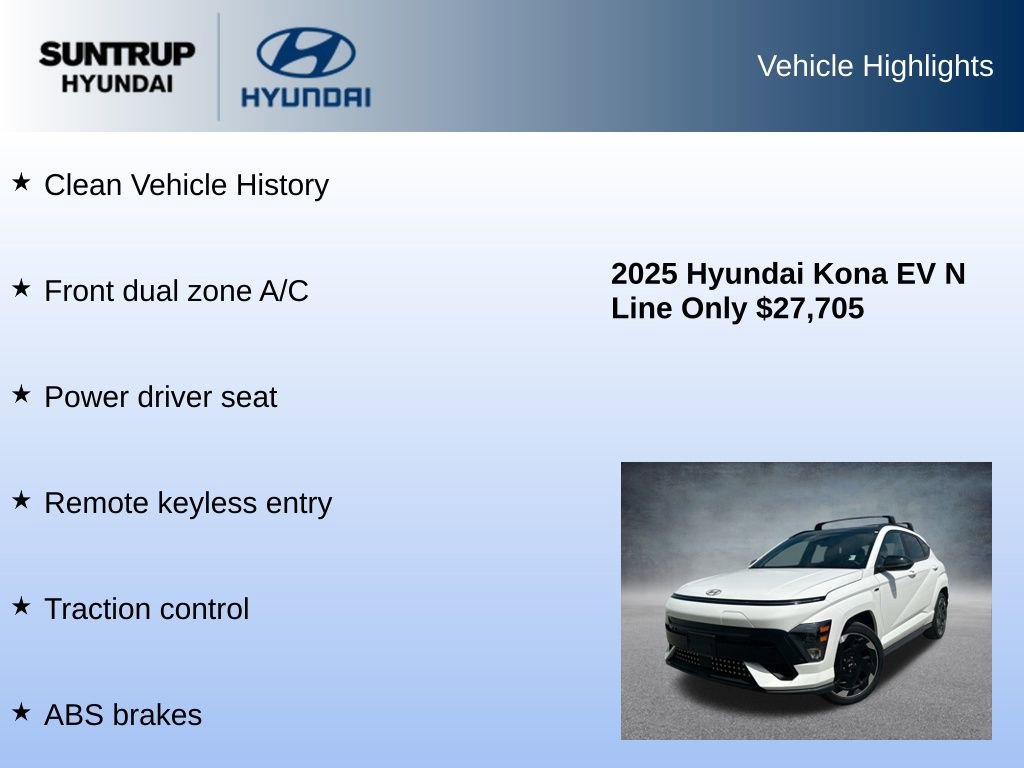 Used 2025 Hyundai Kona N Line image 8