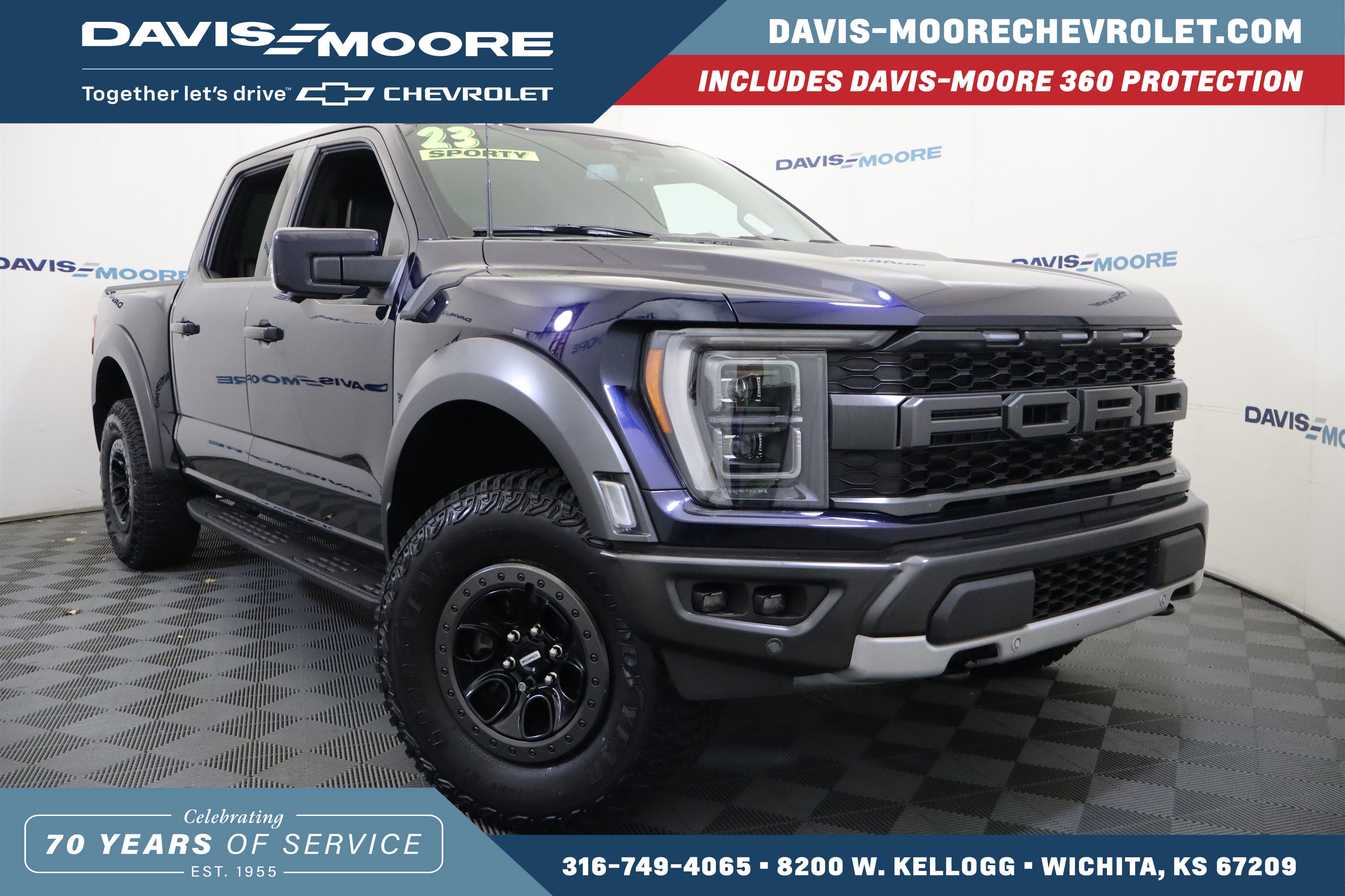 Used 2023 Ford F150 Raptor w/ Blue Interior Package image 1