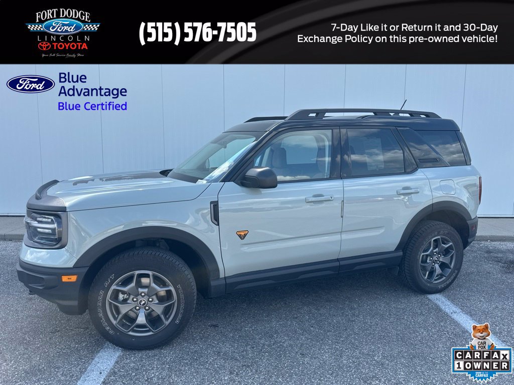 Certified 2023 Ford Bronco Sport Badlands w/ Premium Package
