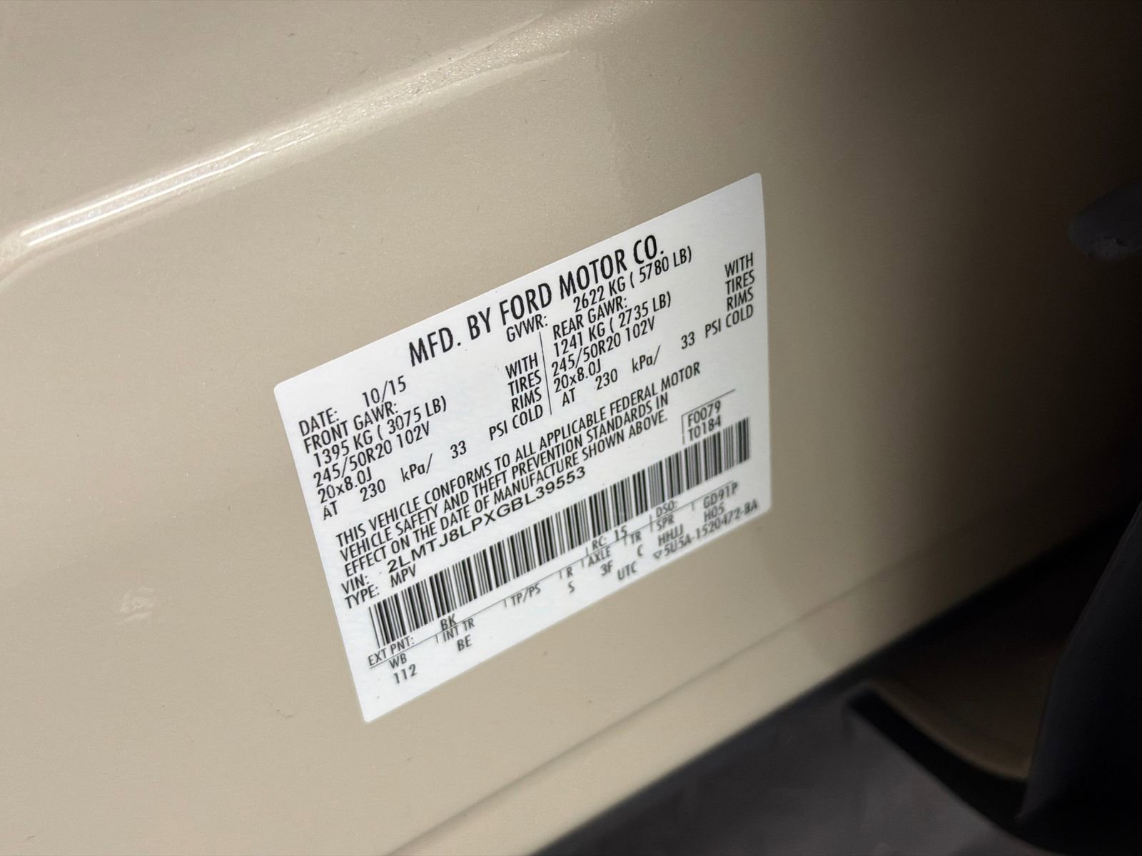 Used 2016 Lincoln MKX Reserve w/ Technology Package image 32