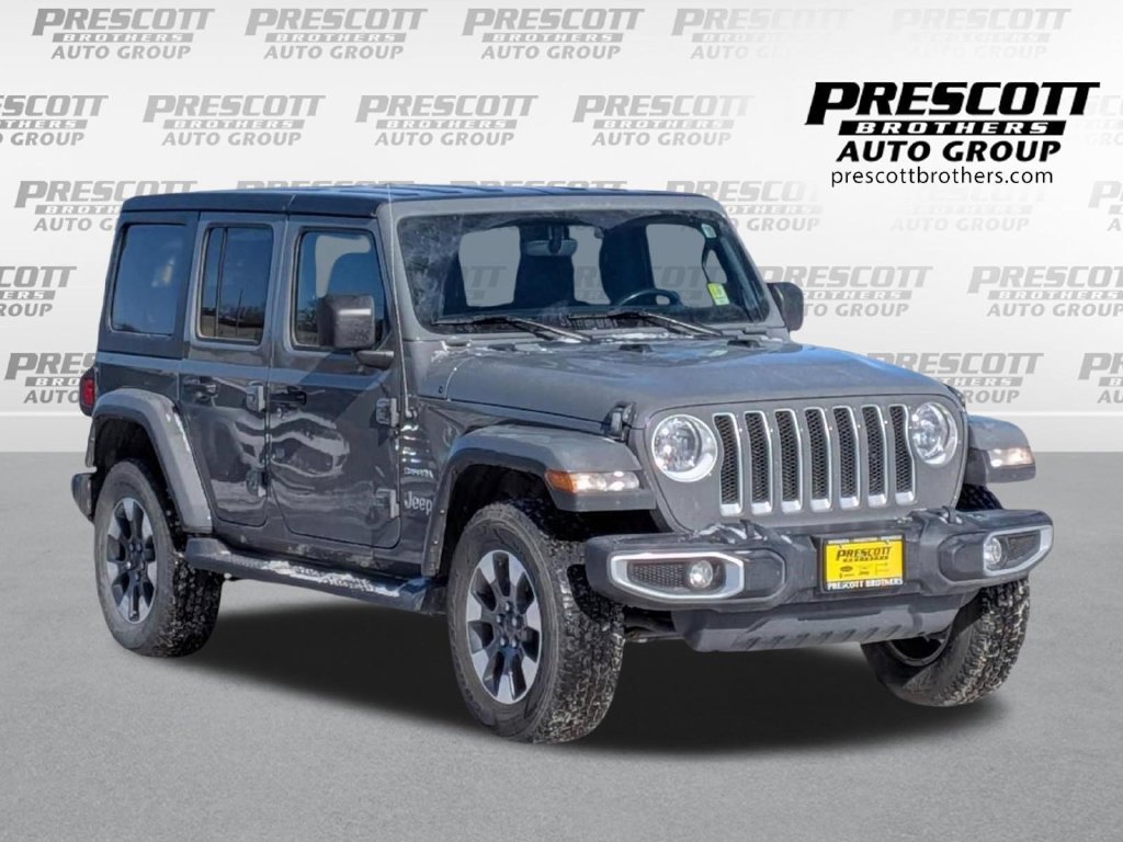 Used 2021 Jeep Wrangler Unlimited Sahara w/ Uconnect 4C Nav & Sound Group