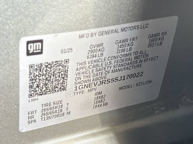 Used 2025 Chevrolet Traverse Z71 w/ Enhanced Driving Package AWD/4WD image 29