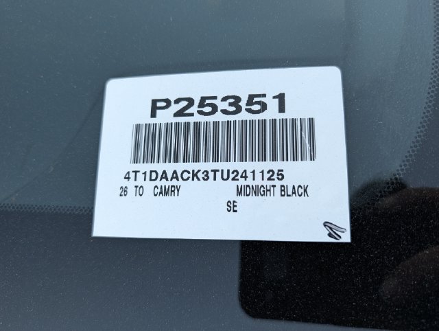 Certified 2026 Toyota Camry SE FWD image 35