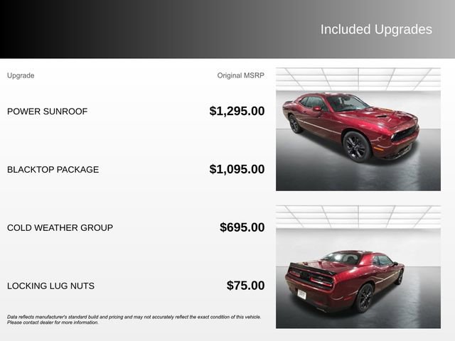 Used 2020 Dodge Challenger SXT w/ Blacktop Package image 4