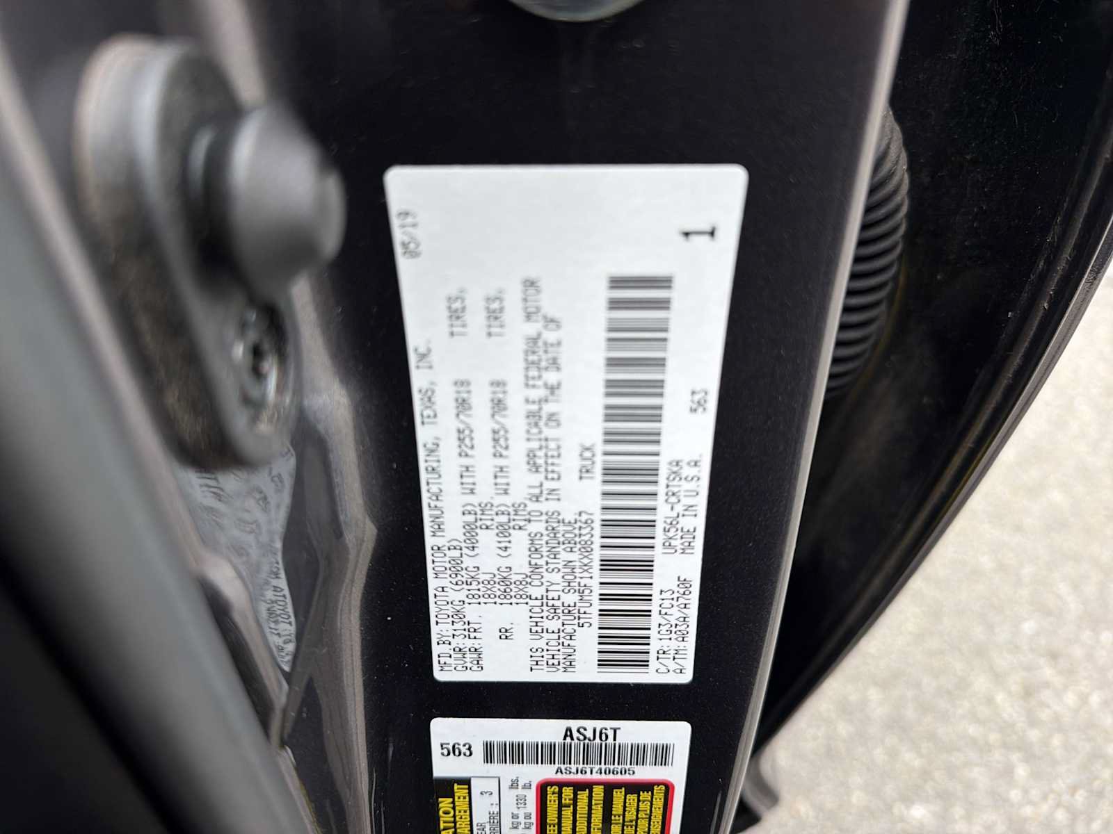 Used 2019 Toyota Tundra SR5 AWD/4WD image 31