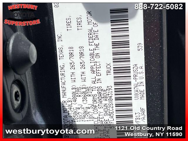 Used 2025 Toyota Tundra SR5 w/ TRD Off-Road Package AWD/4WD image 22