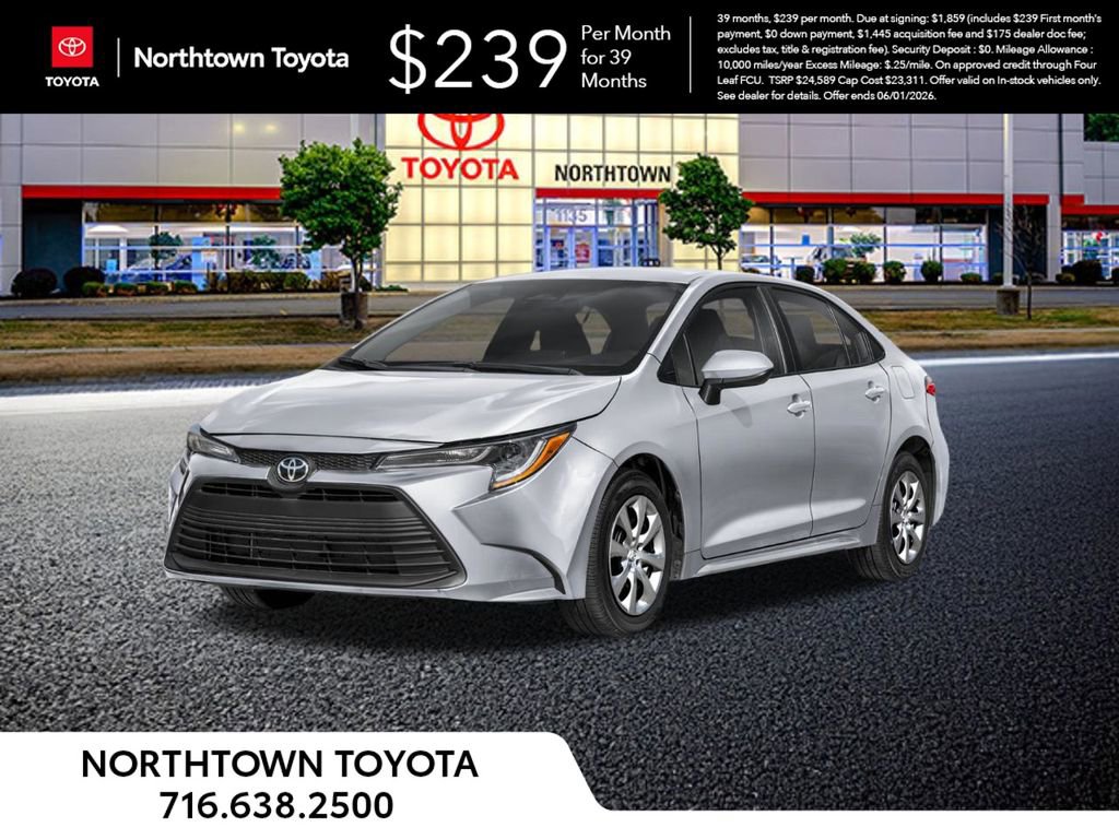 New 2026 Toyota Corolla LE FWD video 1