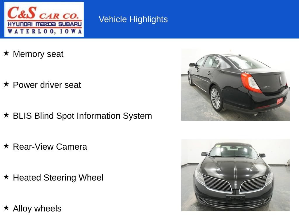 Used 2013 Lincoln MKS AWD image 13