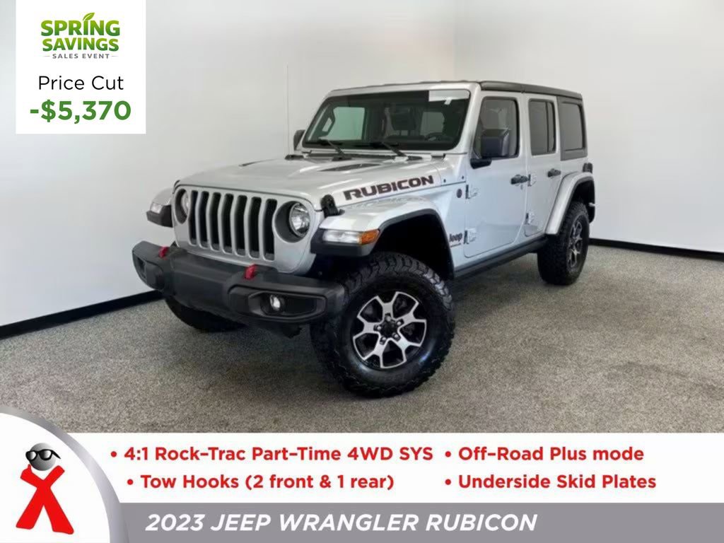 Used 2023 Jeep Wrangler Unlimited Rubicon image 1
