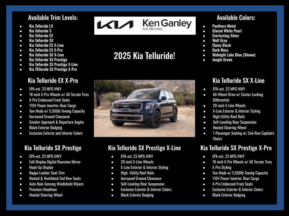 New 2025 Kia Telluride EX X-Pro image 29