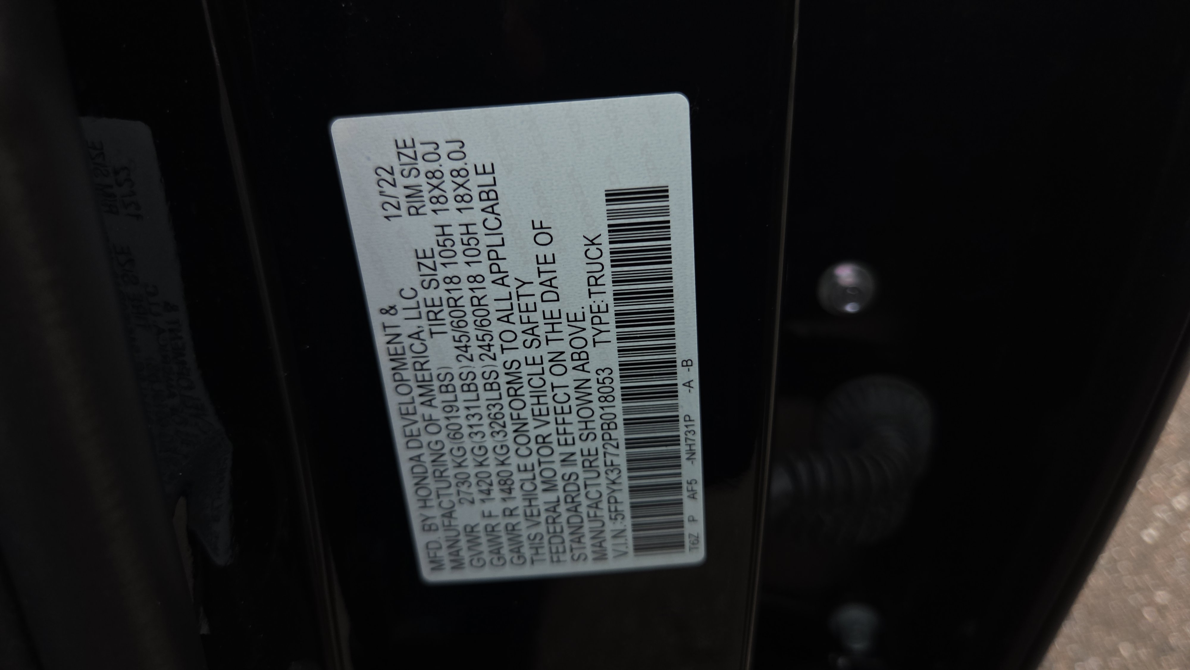 Used 2023 Honda Ridgeline RTL-E image 24