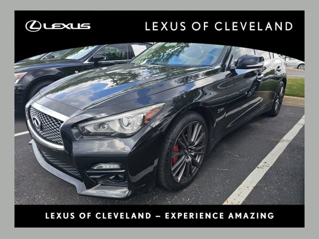 Used 2017 INFINITI Q50 Red Sport 400