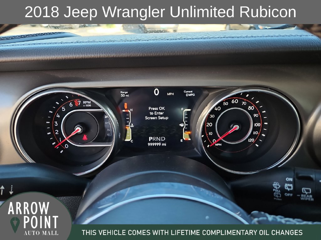 Used 2018 Jeep Wrangler Unlimited Rubicon AWD/4WD image 26