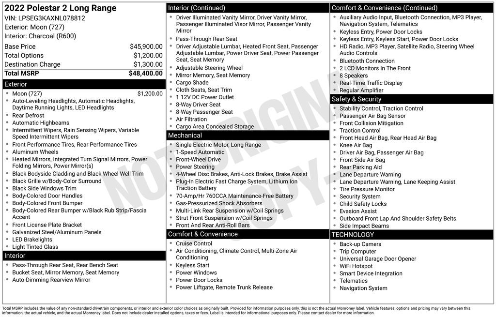 Used 2022 Polestar Polestar 2 image 33