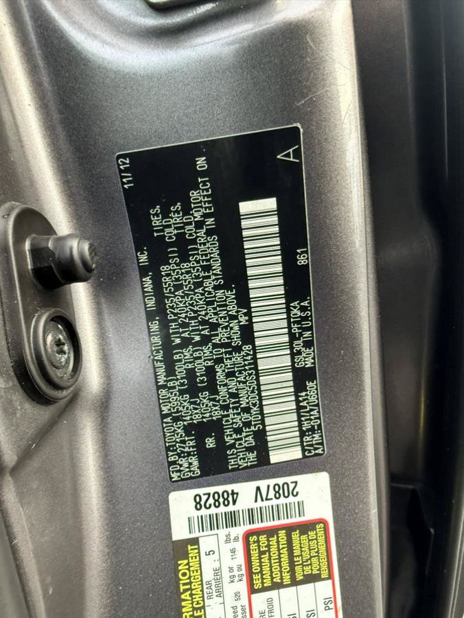 Used 2013 Toyota Sienna Limited w/ Premium Pkg FWD image 40