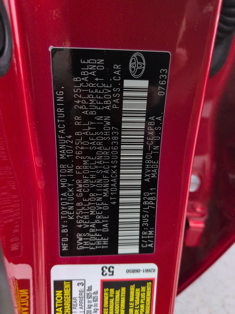 Certified 2025 Toyota Camry XSE FWD image 29