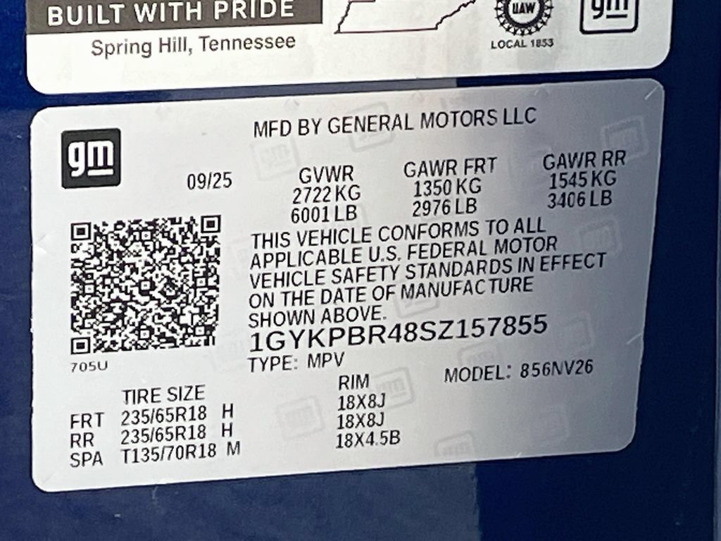 Used 2025 Cadillac XT6 Luxury w/ LPO, Floor Liner Package AWD/4WD image 33