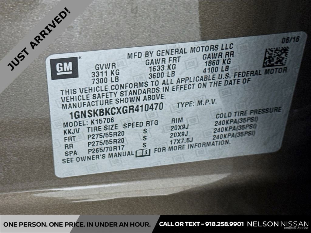 Used 2016 Chevrolet Tahoe LT image 34