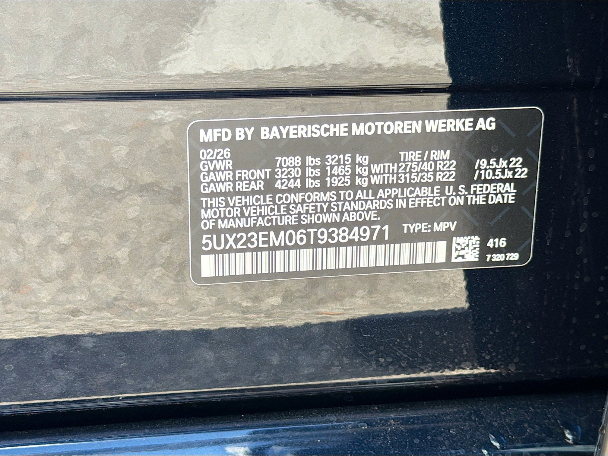 New 2026 BMW X7 xDrive40i w/ M Sport Package image 44