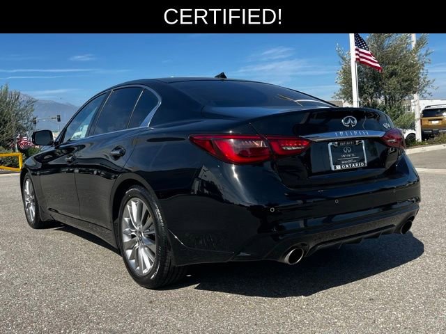 Certified 2023 INFINITI Q50 Luxe w/ Cargo Package image 3