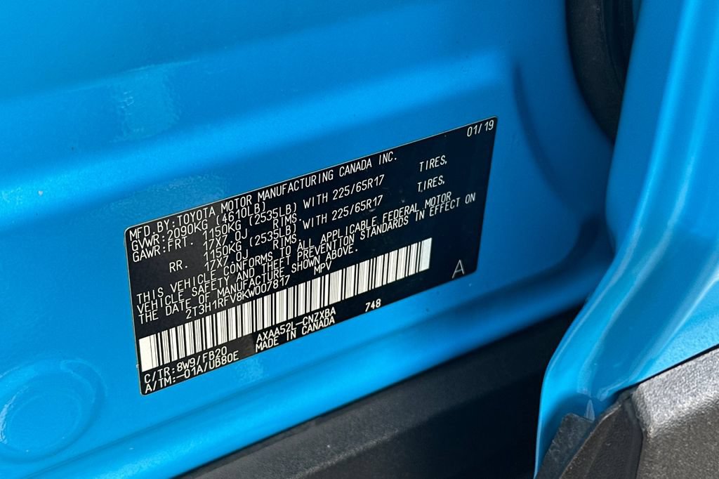 Certified 2019 Toyota RAV4 LE w/ All Weather Liner Package FWD image 27
