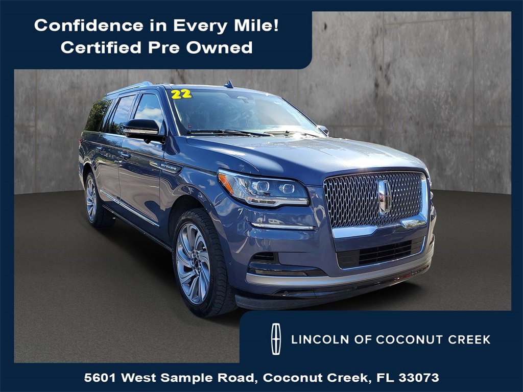 Certified 2022 Lincoln Navigator L Reserve