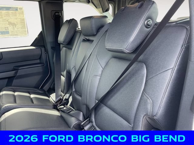 New 2026 Ford Bronco Big Bend w/ Black Diamond Package AWD/4WD image 13