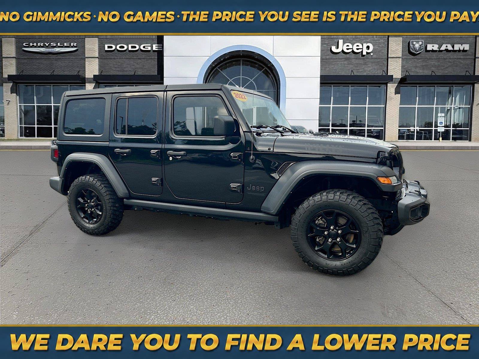 Used 2022 Jeep Wrangler Unlimited Sport