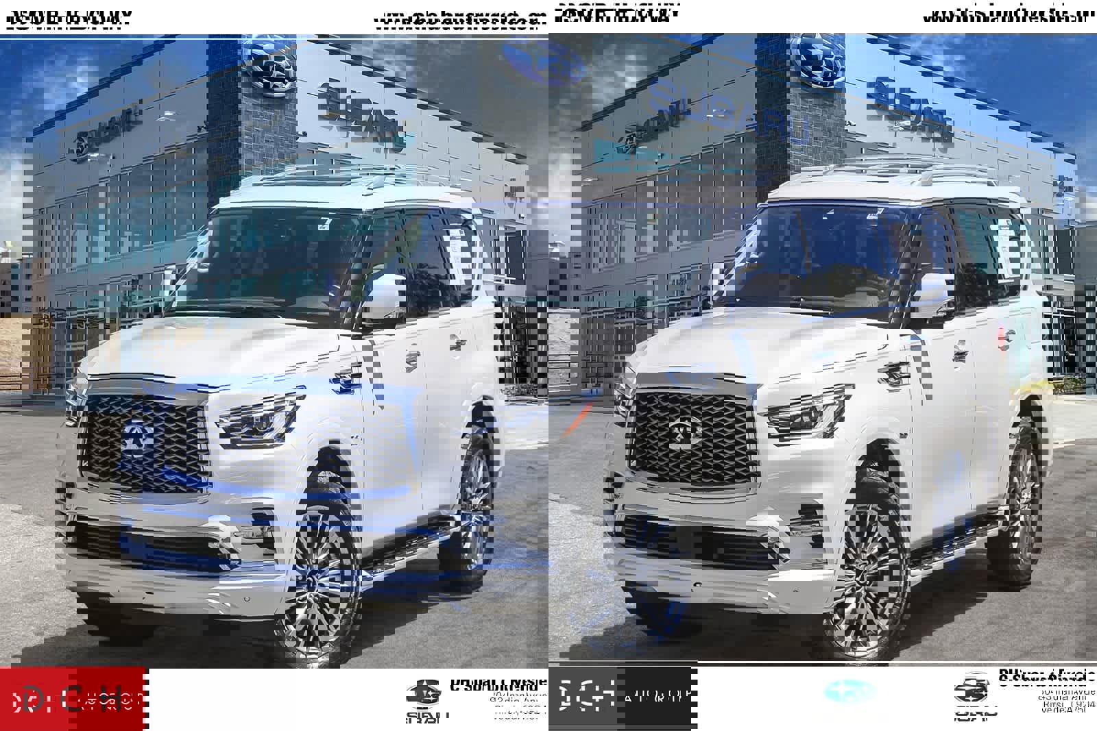 Used 2019 INFINITI QX80 Luxe w/ Cargo Package