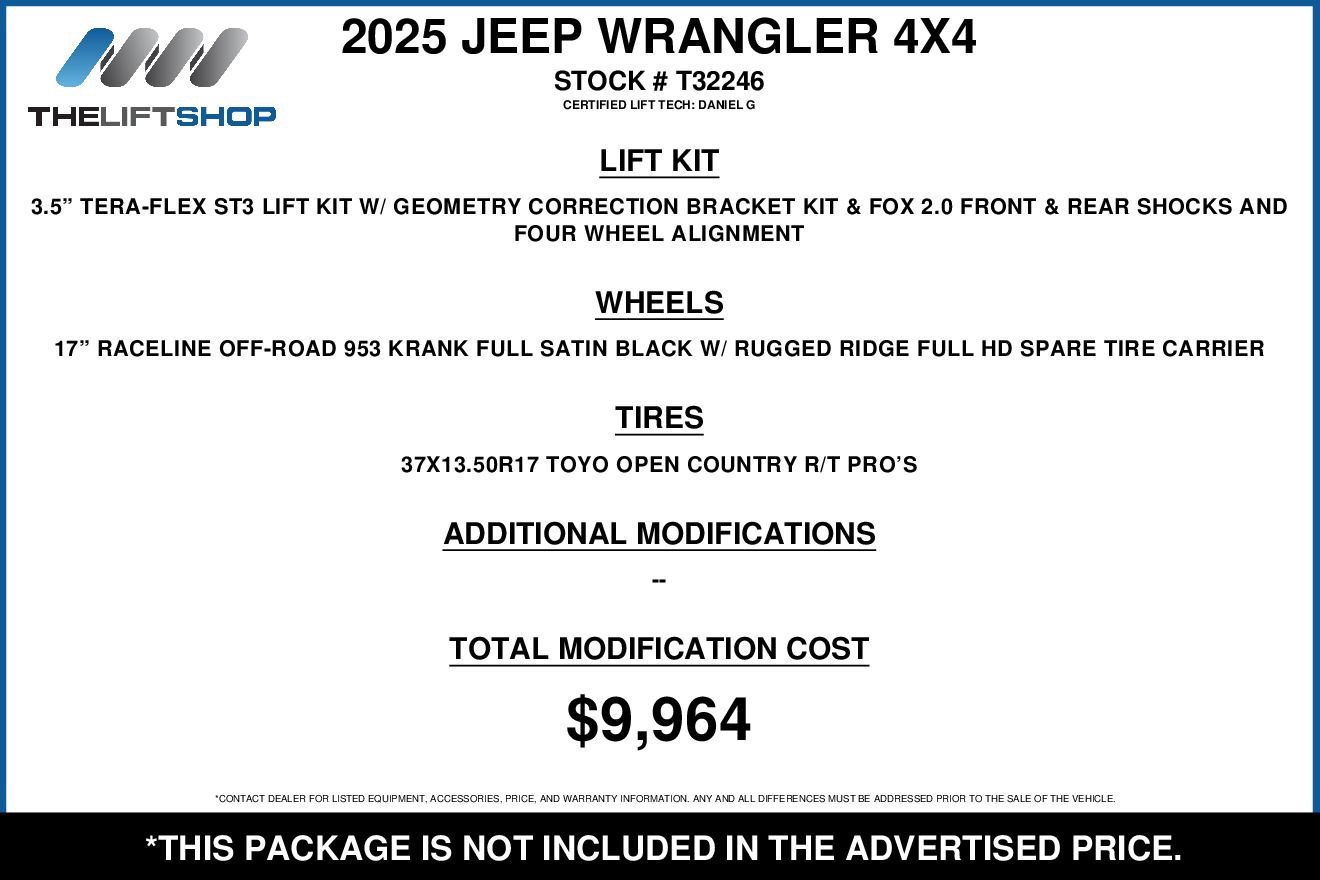 Used 2025 Jeep Wrangler Unlimited Rubicon w/ Convenience Group image 2