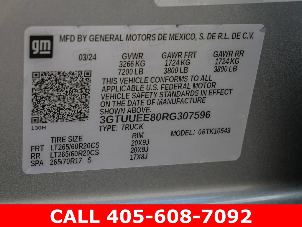 Certified 2024 GMC Sierra 1500 AT4 w/ Technology Package AWD/4WD image 37