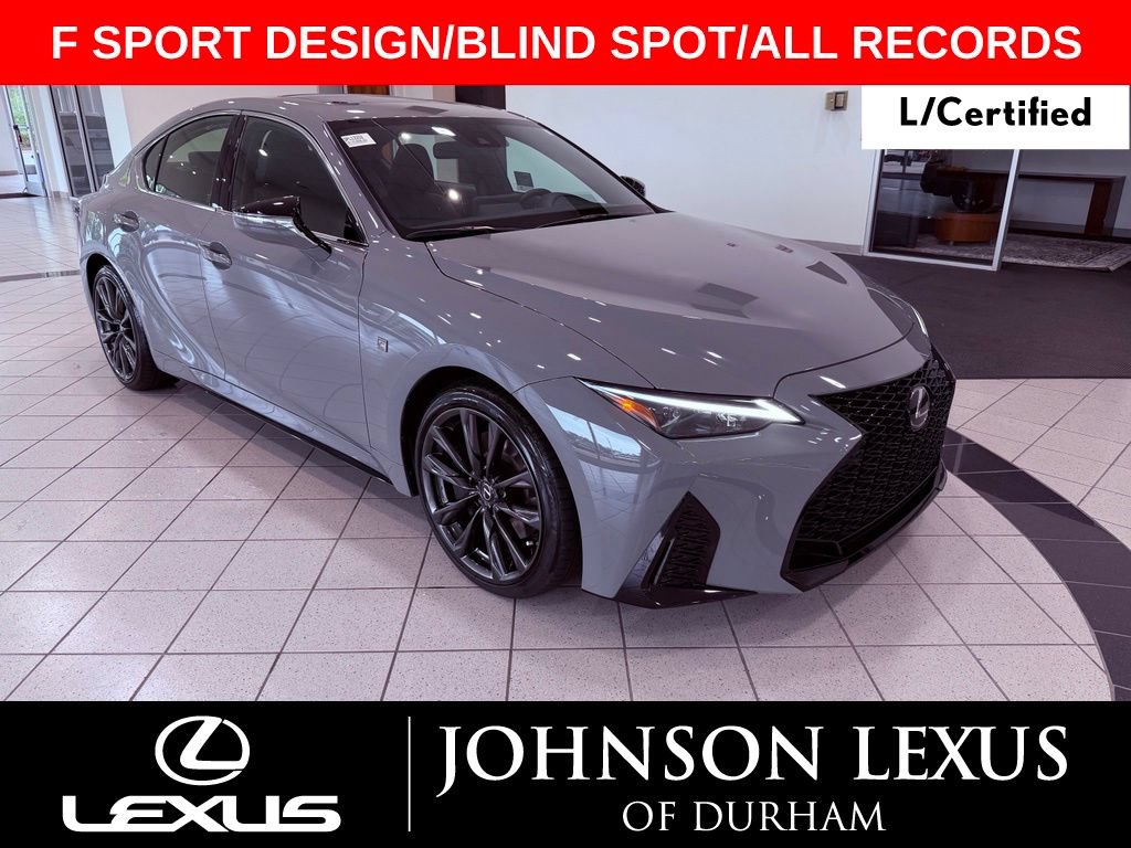 Certified 2025 Lexus IS 350 F Sport w/ Accessory Package
