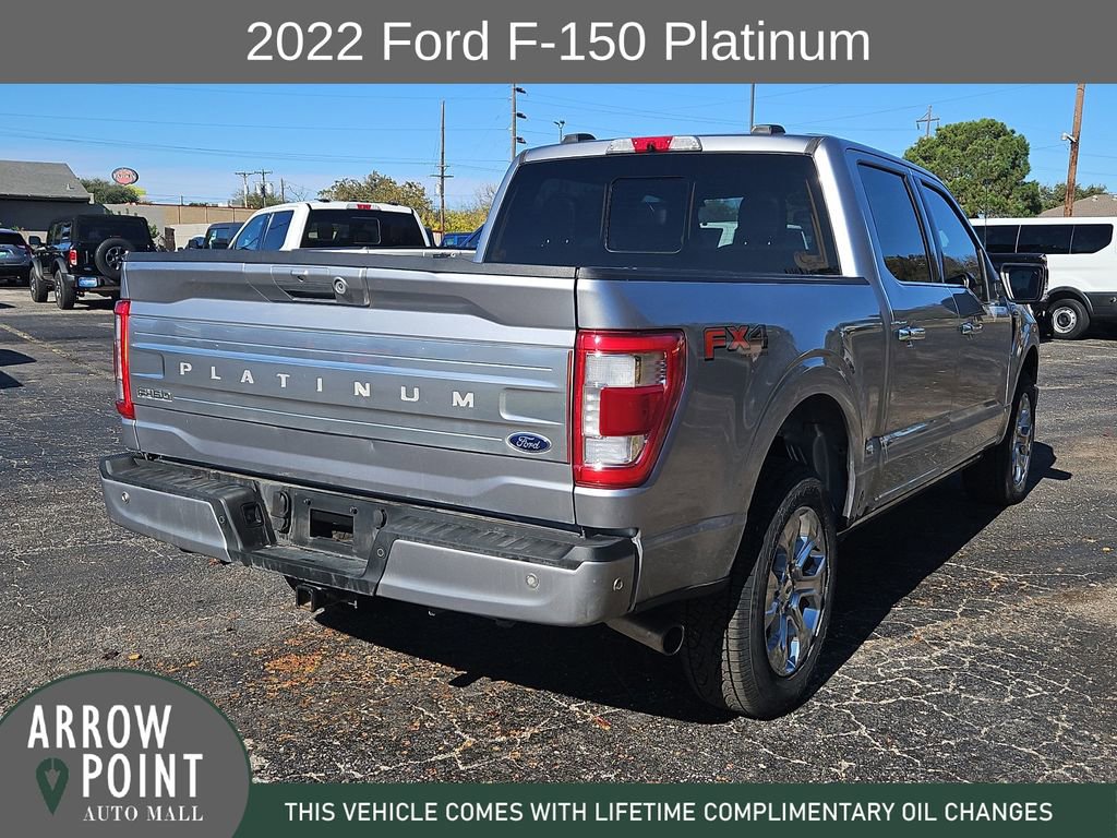 Used 2022 Ford F150 Platinum w/ Equipment Group 701A High image 11