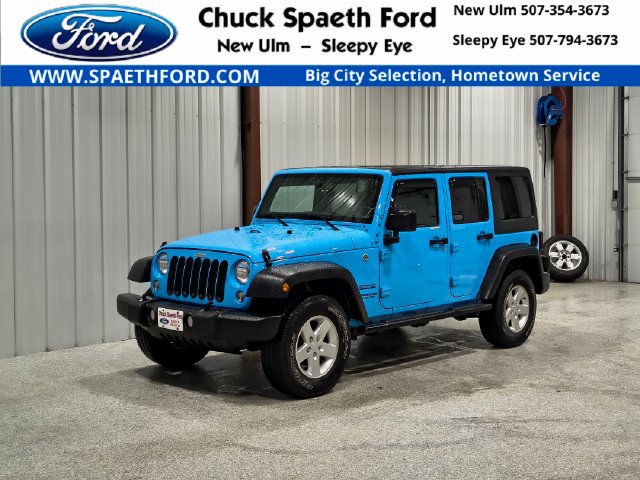 Used 2017 Jeep Wrangler Unlimited Sport w/ Quick Order Package 24S